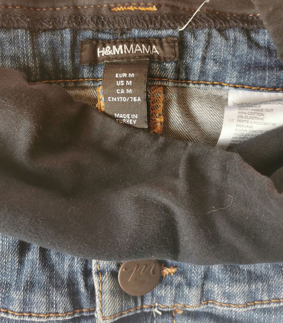 Spódnica ciążowa jeansowa H&M roz. M
