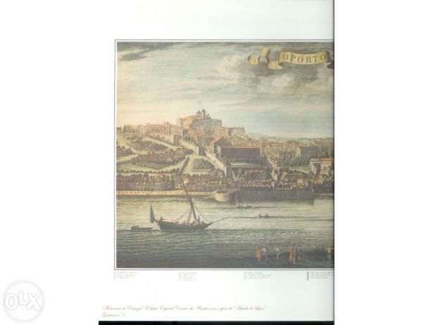 Gravura Antiga do Porto (portes incluídos)