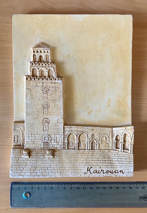 Quadro tunisiano em cerâmica