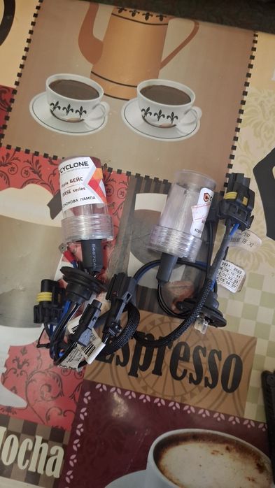 ксенонові дві лампи H1 і блок розжига