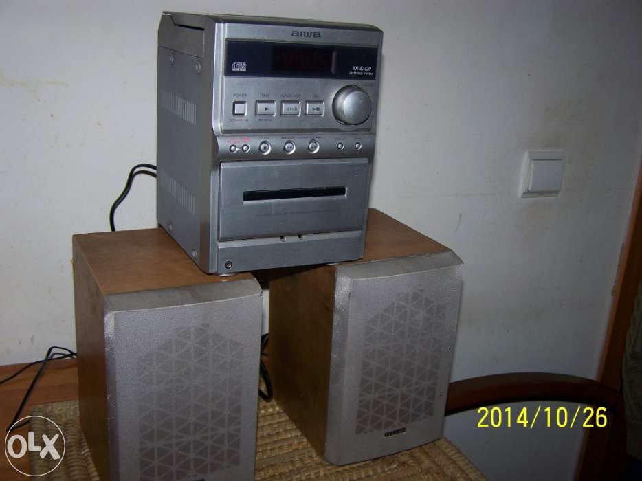 aparelho de som Aiwa xr me20