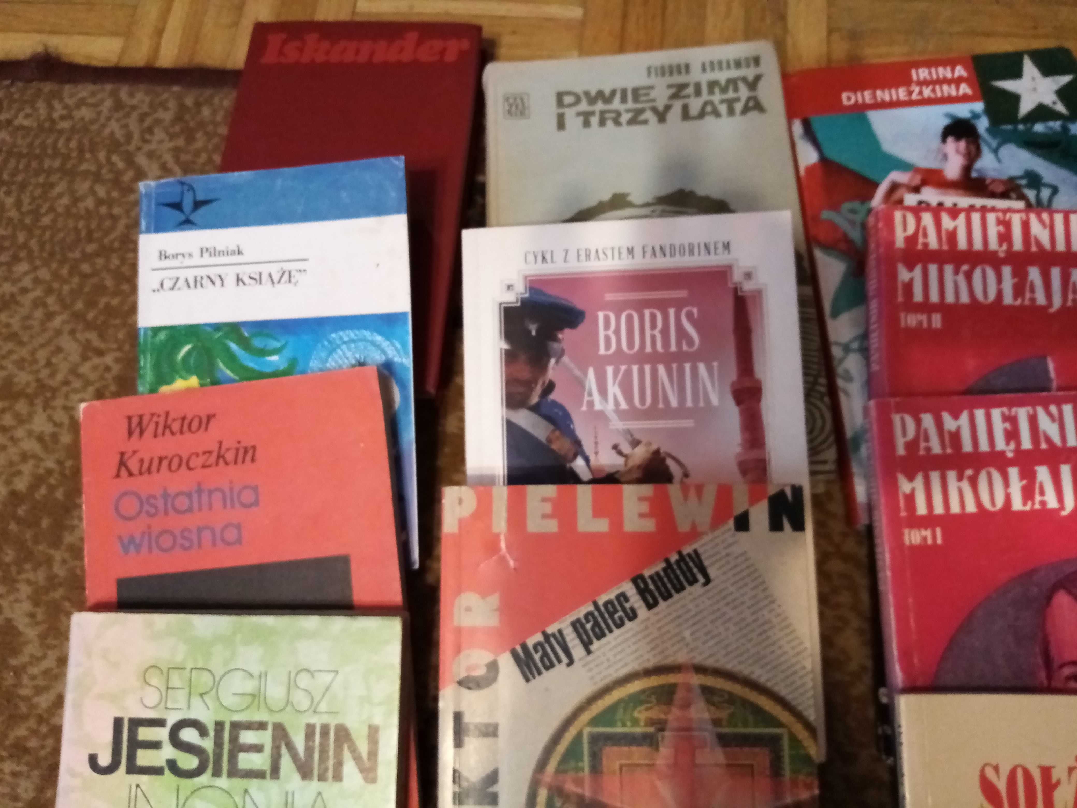 31 książek lit rosyjska Gogol druznikow Wojnowicz maksimow itp zestaw