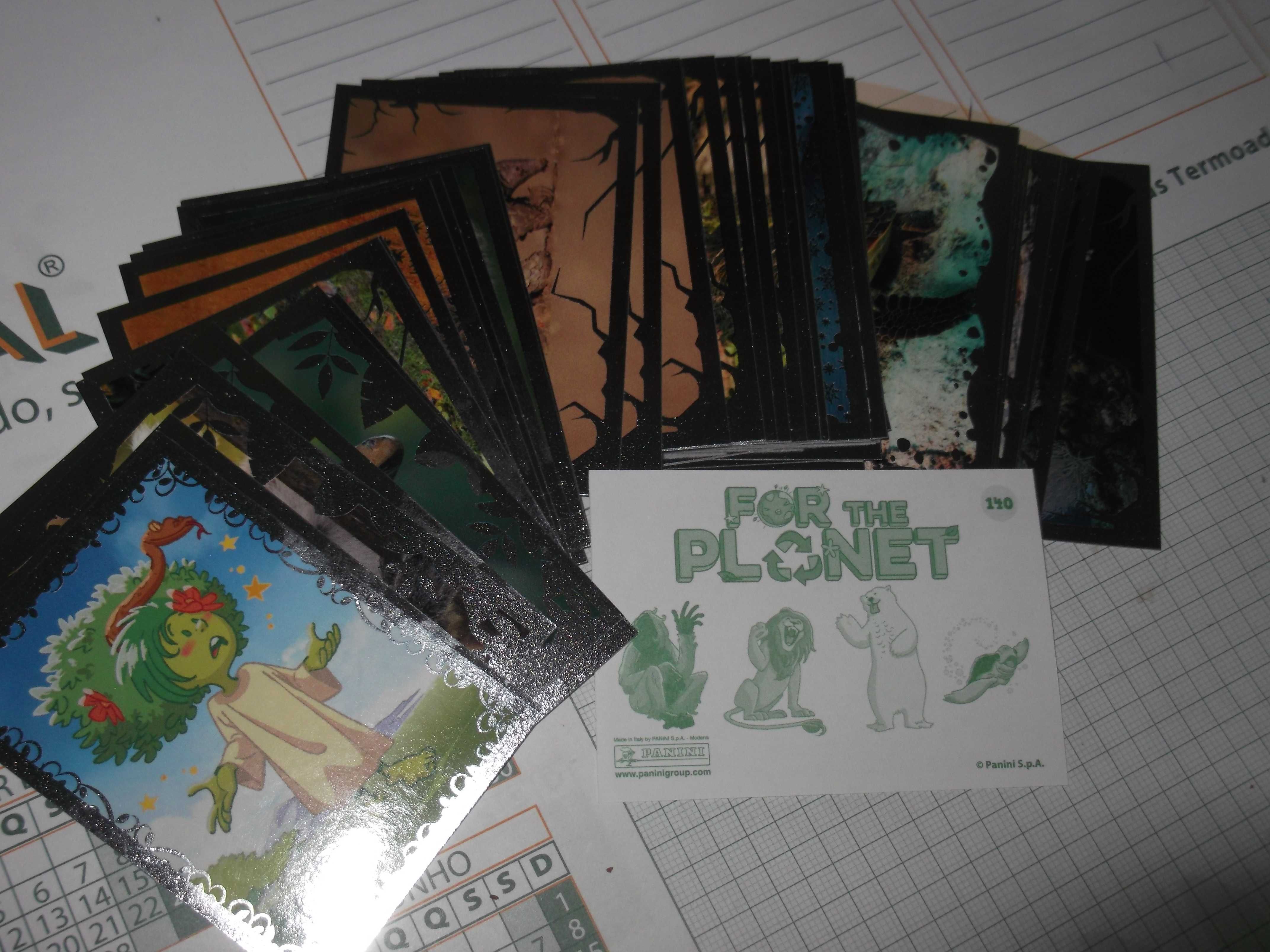 Cromos de FOR THE PLANET animais 2021