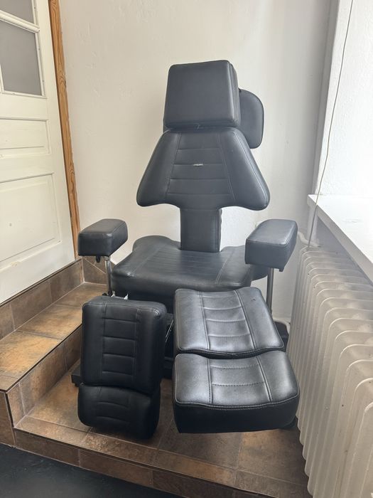 Fotel hydrauliczny kosmetyczny do tatuażu