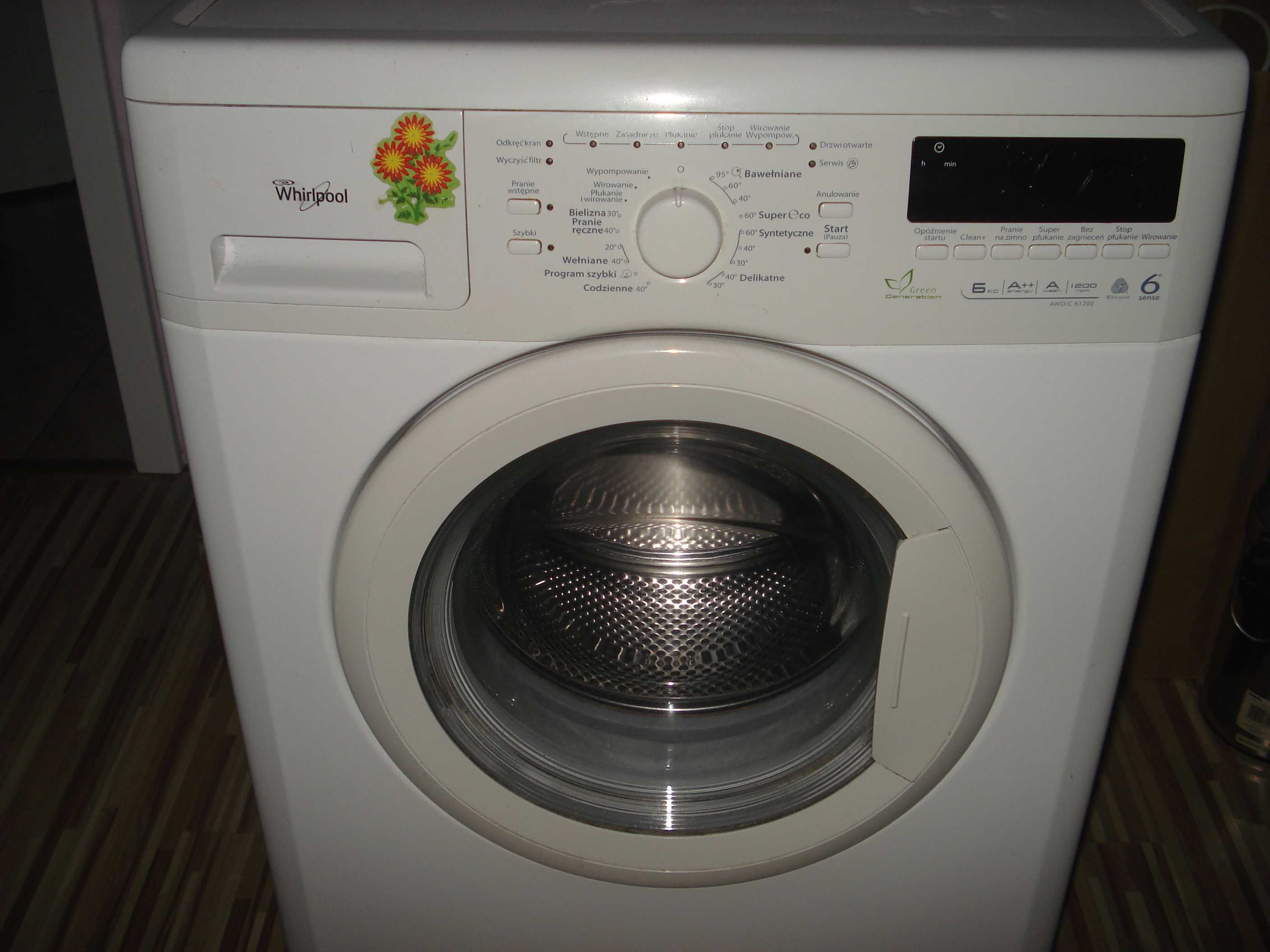 Sprzedam pralkę " Whirlpool" Green Generation 6 kg