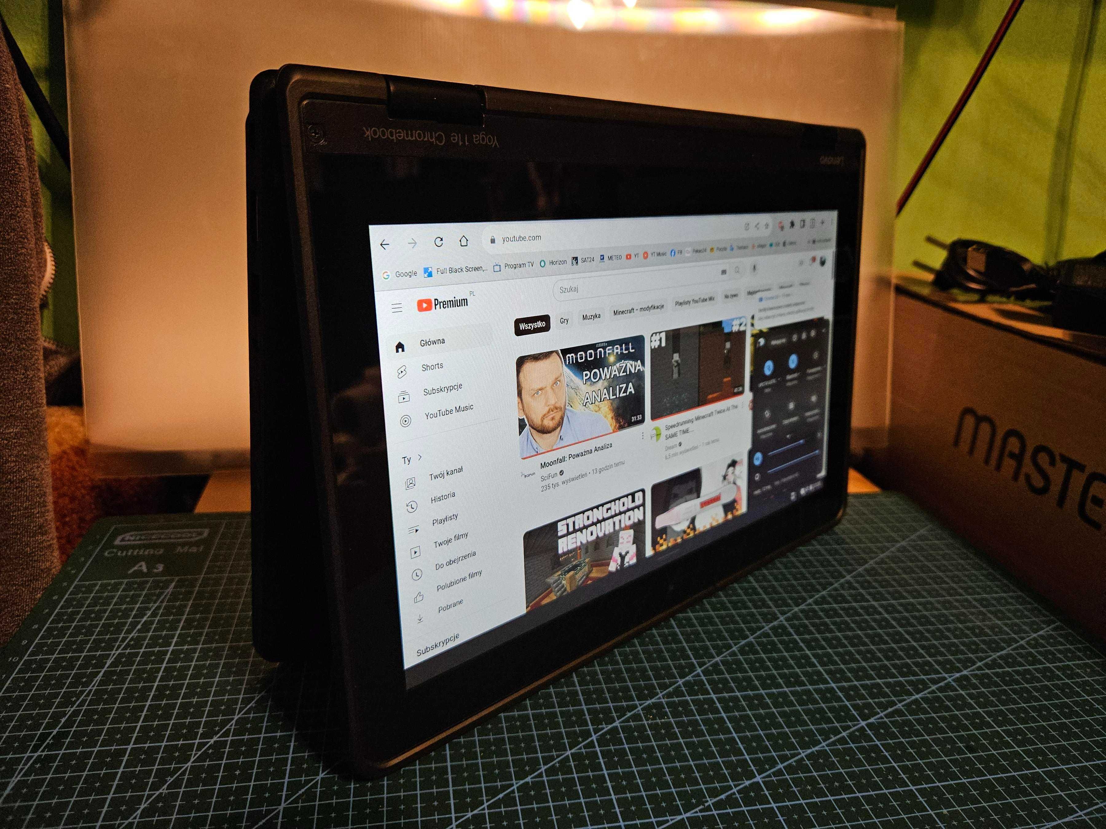 Lenovo Yoga 11e, 12" DOTYKOWY, Intel 4x2,24GHz, 7h na baterii, KRAKÓW