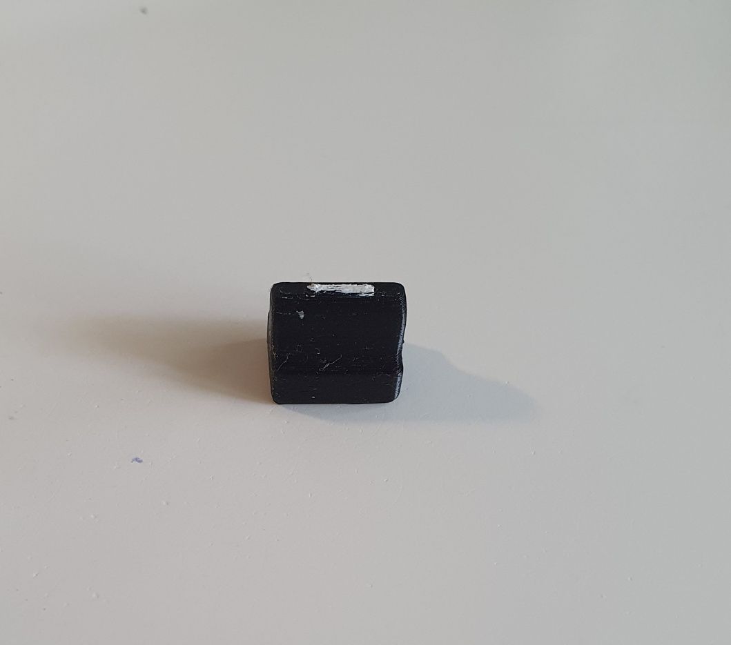 Botões e suporte Mercedes 190 em 3d