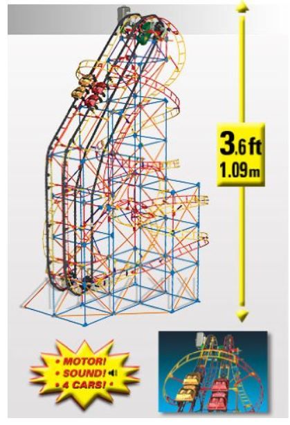 K'nex świetne klocki konstrukcyjne NOWE Mikołaj unikat