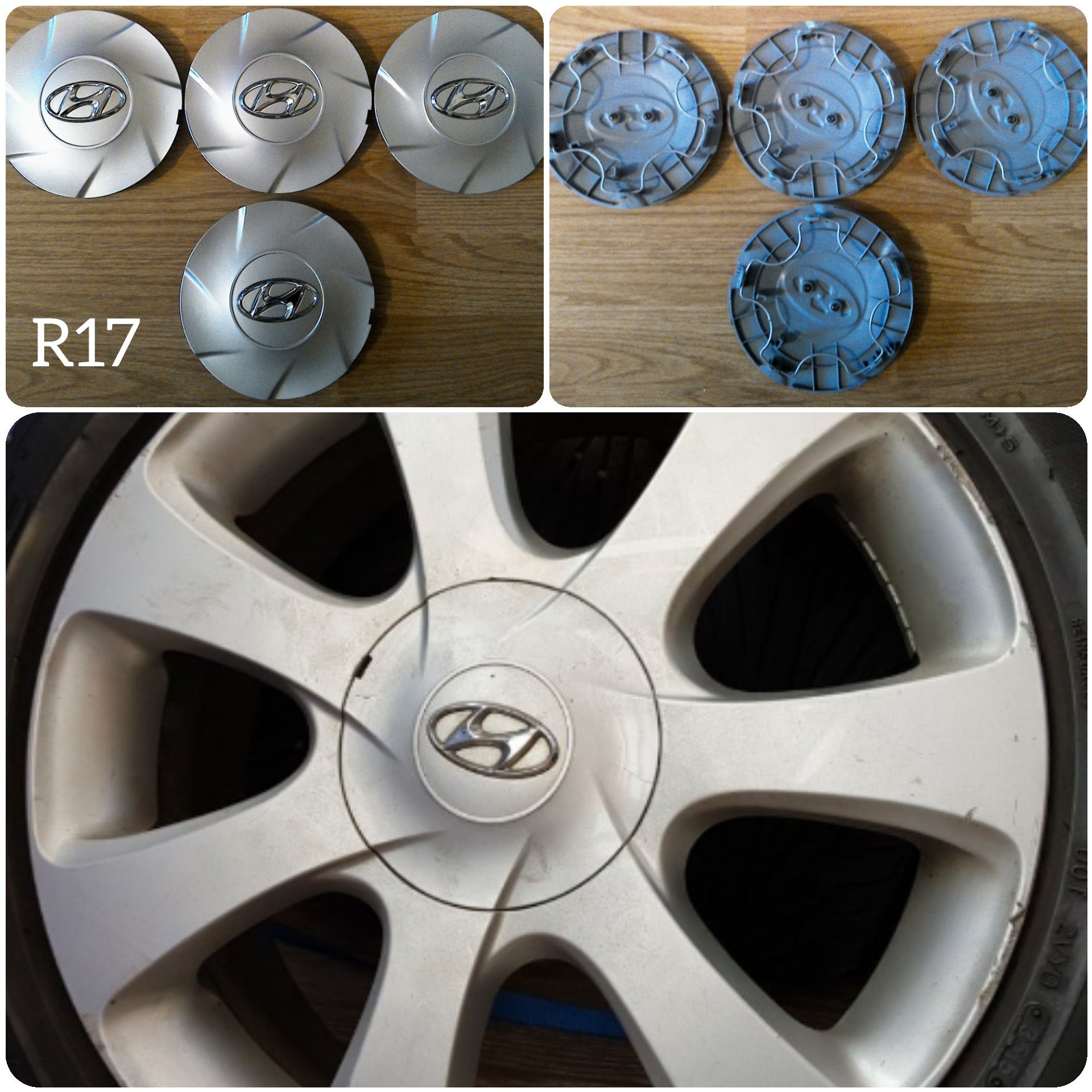 Колпаки в диски Hyundai.Хюндай.Tucson.Sonata.Accent.Genesis.Оригинал