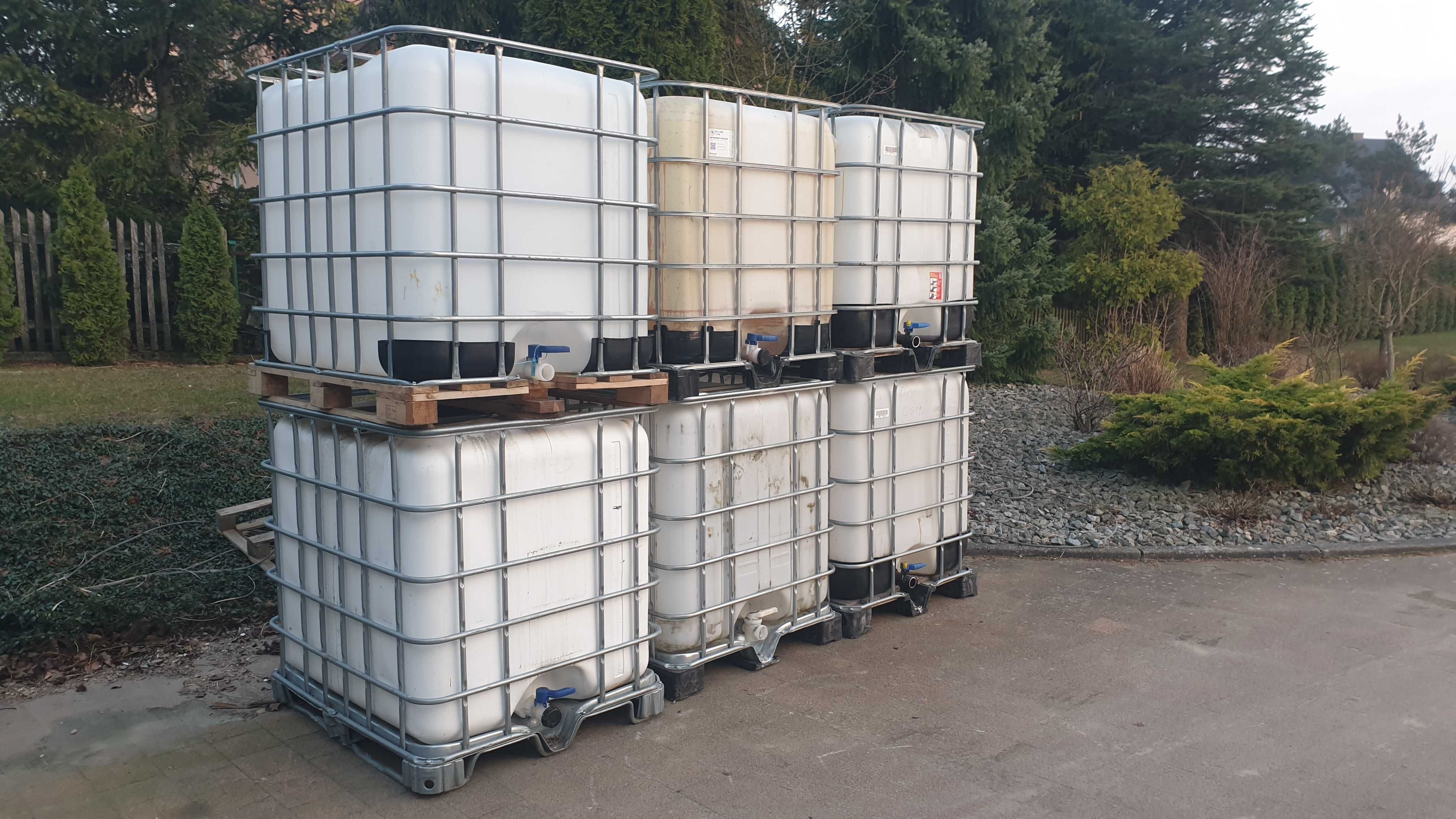 ZBIORNIK na wode 1000L, Pojemnik,IBC, Beczka,Trojmiasto,Mauzer