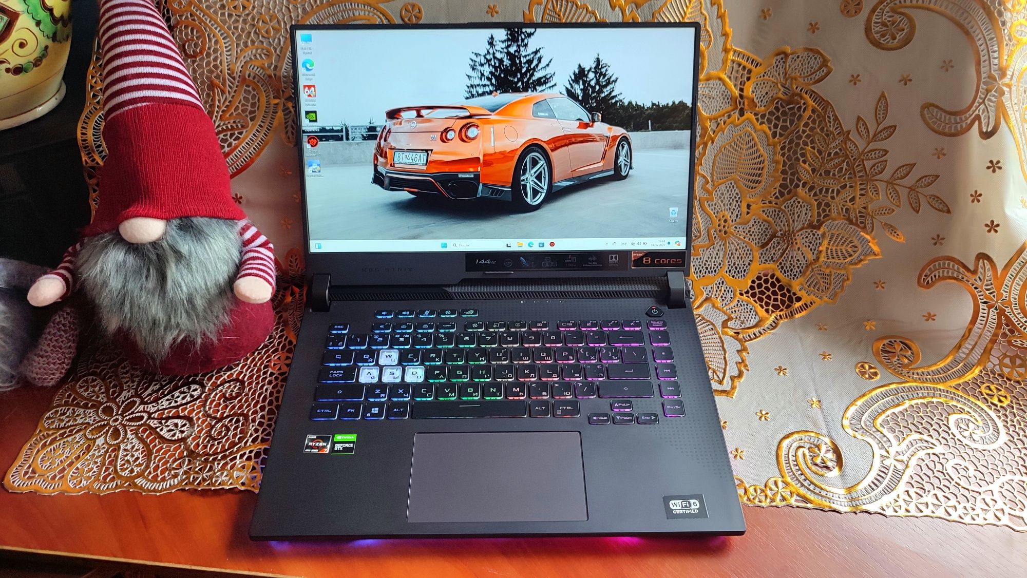Asus Rog r7-4800h/16/512ssd/gtx1650. Strix g15 g513