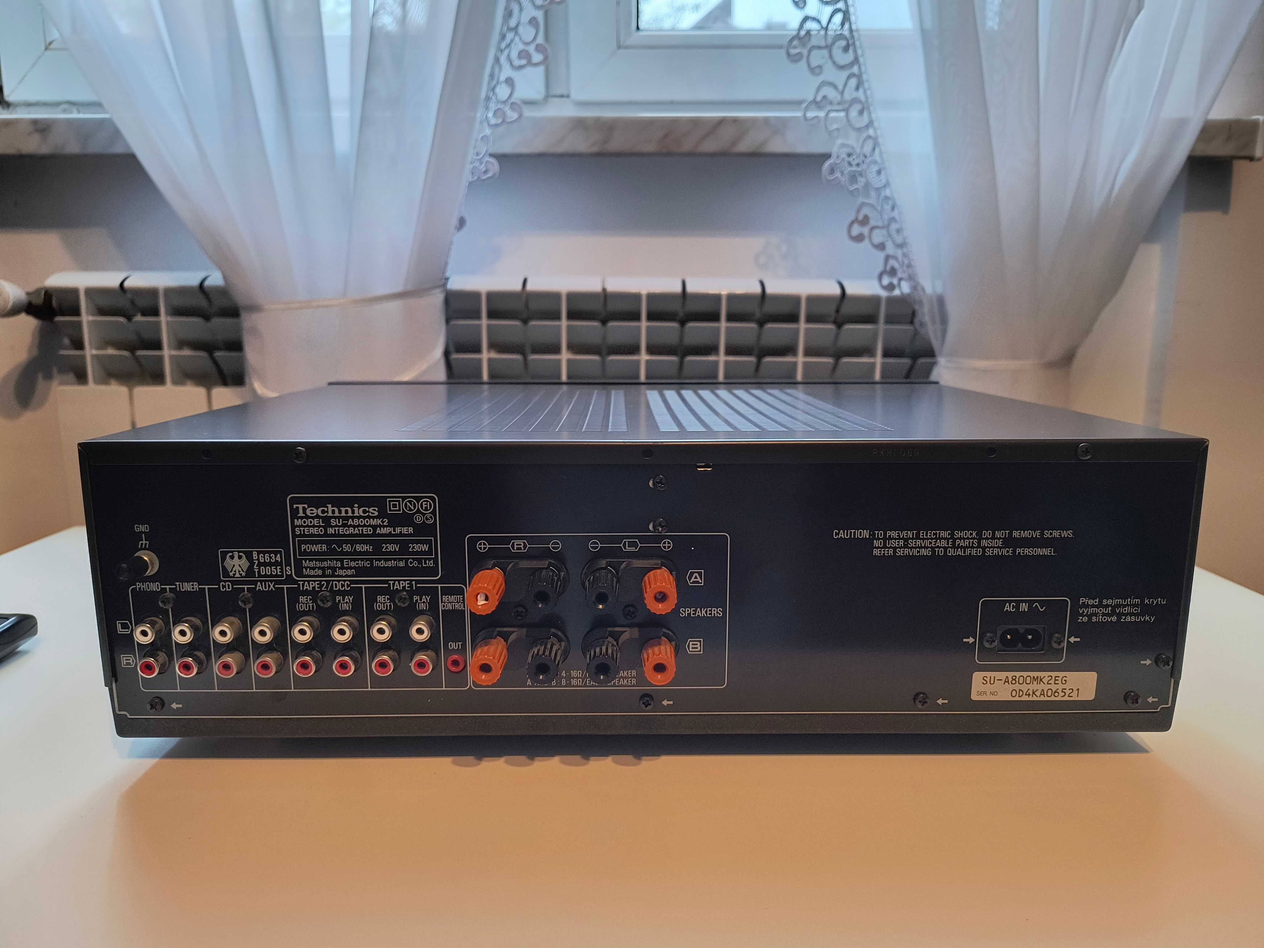 Wzmacniacz Technics SU-A800 MK2 pilot