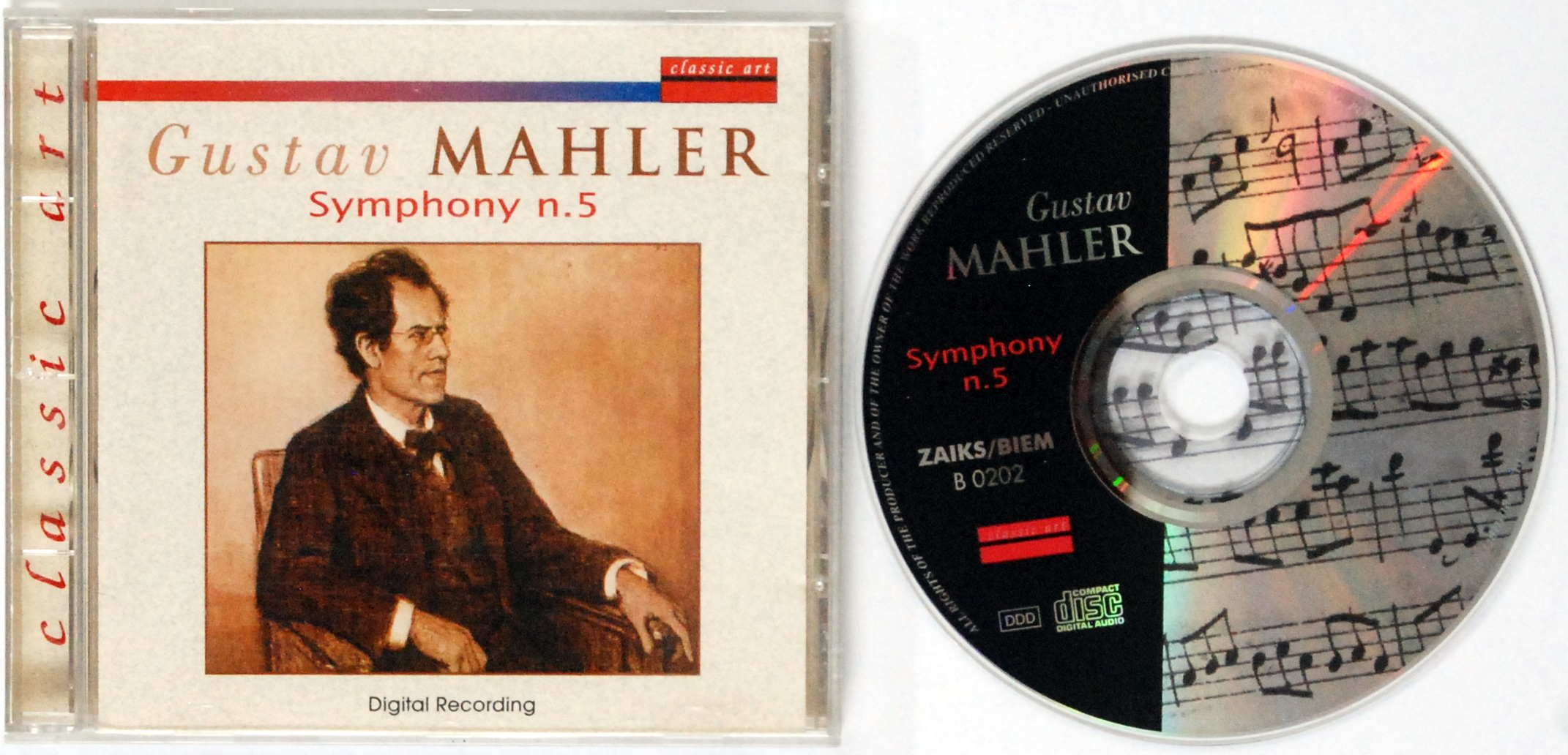 (CD) Gustaw Mahler - Symphony n. 5