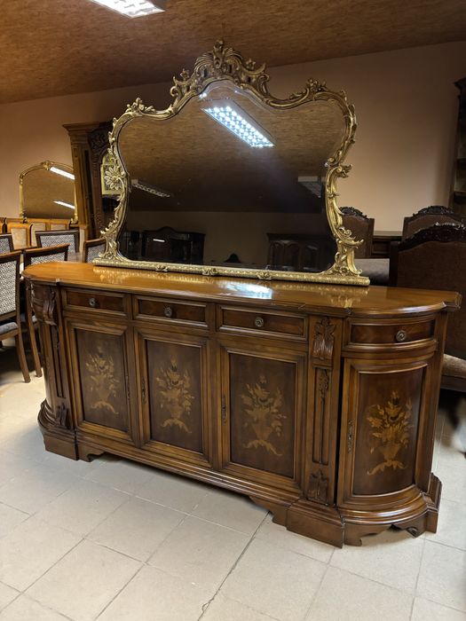 Stylowa Komoda włoska Mondital giete fronty 223 cm meble stylowe italy