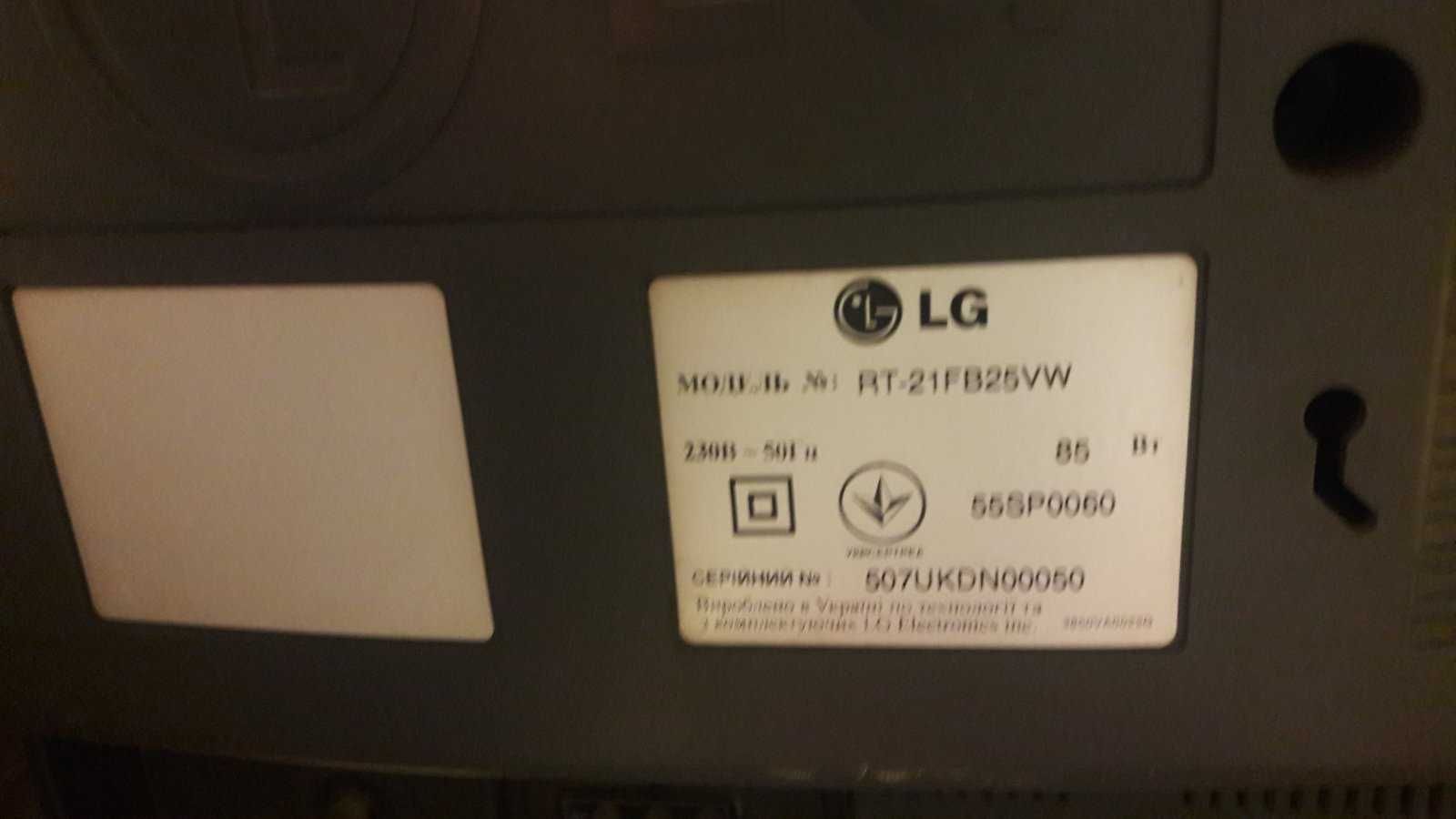 кинескопный телевизор lg rt-21fb20rq lg-21fb55ve