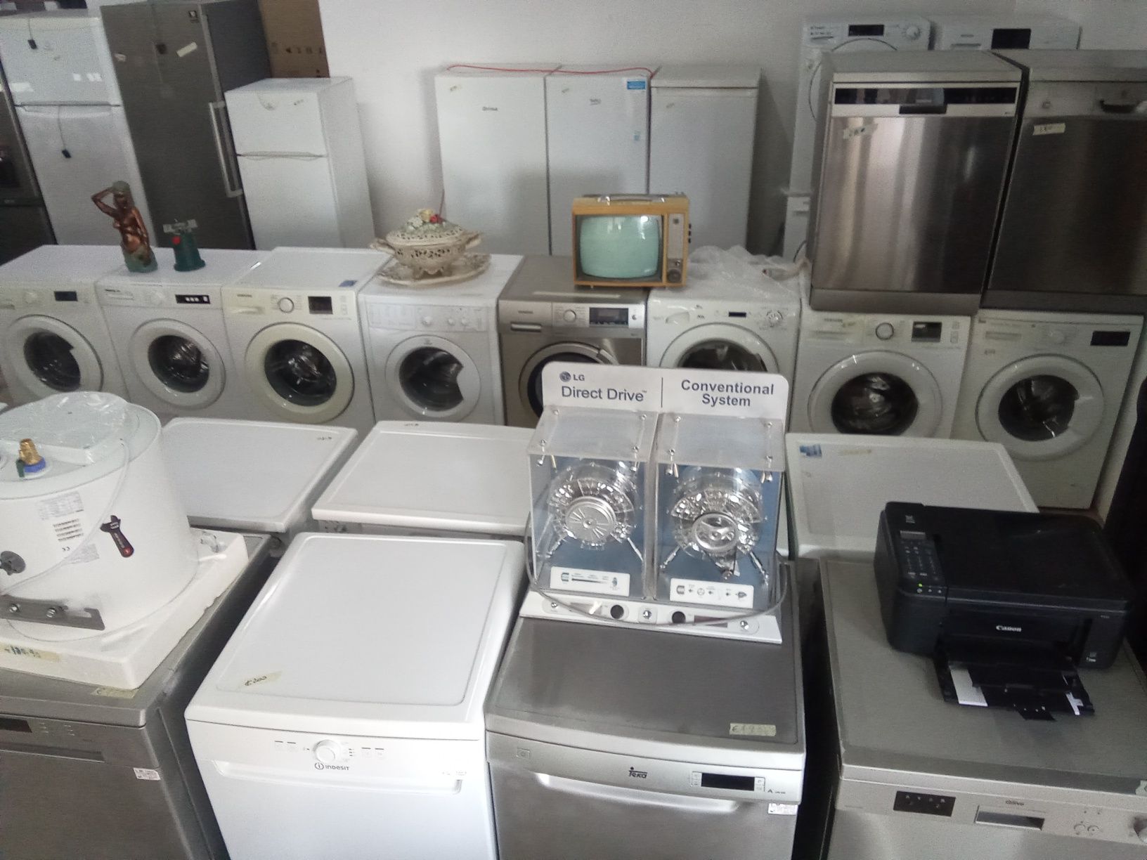 Máquina roupa loiça fogão entrego em sua casa