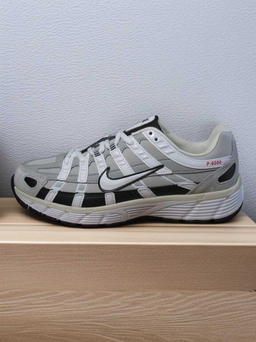 Кросівки Nike Р6000, кроссовки утеплені біло-чорні (0329)