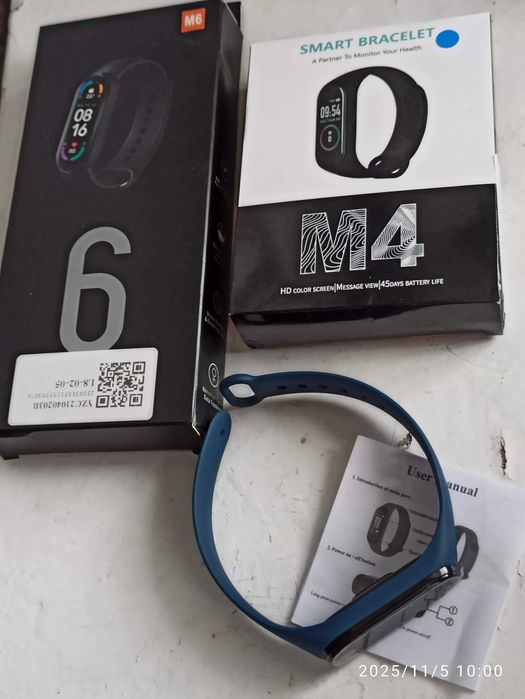 Фитнес браслет M6+M4