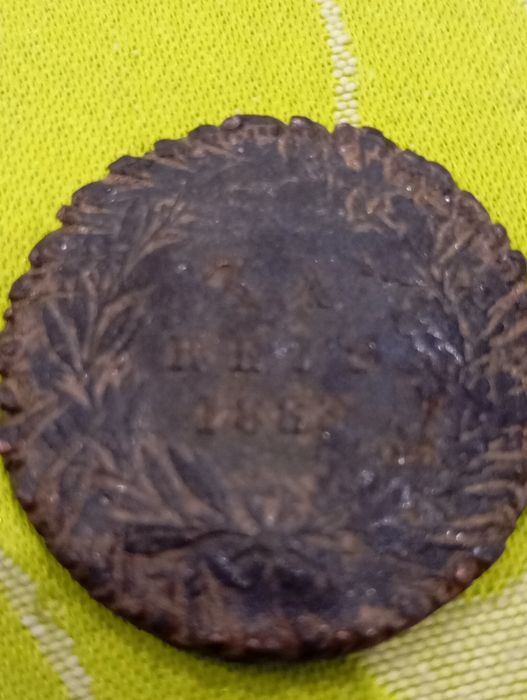 Moeda de XX reis 1883