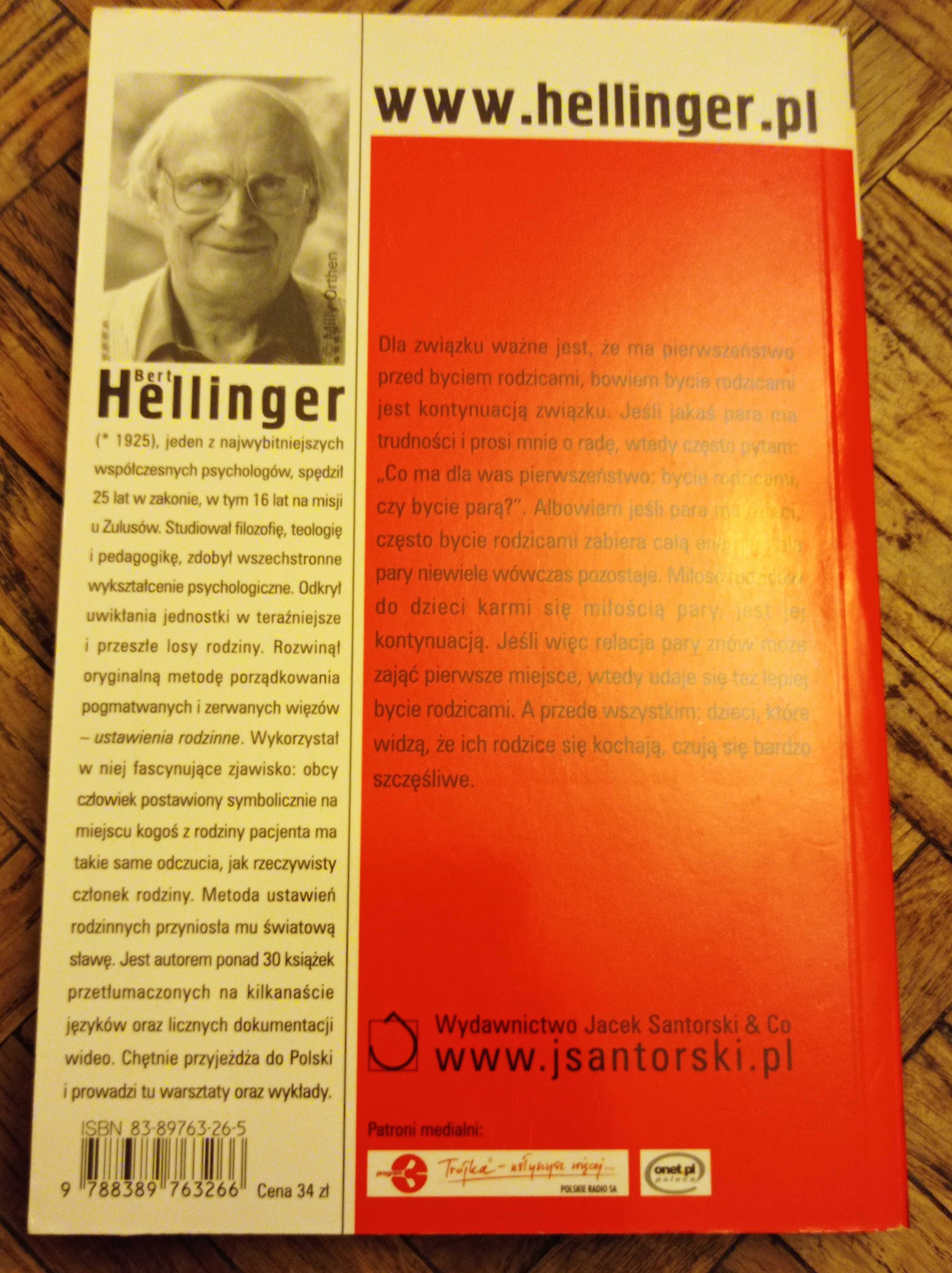 Miłość szczęśliwa. Terapia par Berta Hellingera Johannes Neuhauser