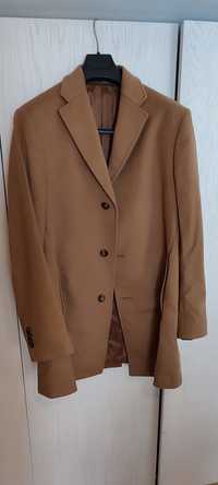 Sobretudo 3/4 camel Massimo Dutti