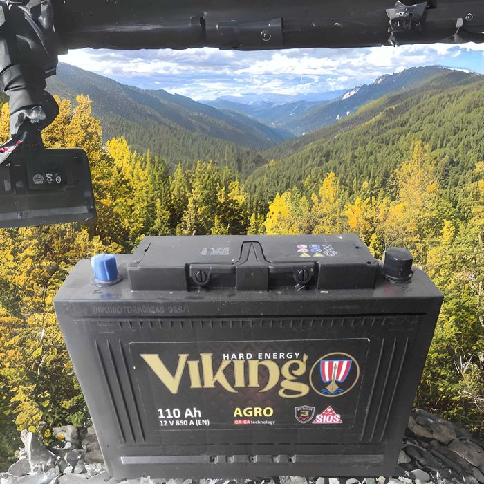 Акумулятор 60.75.85.100 120 140 190 225 Viking Bronze-Silver-Gold