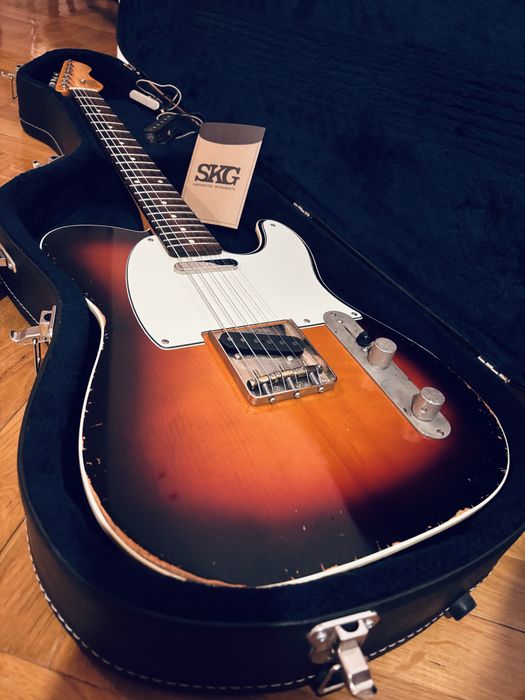SKG Telecaster 60’s + set pickupów + case