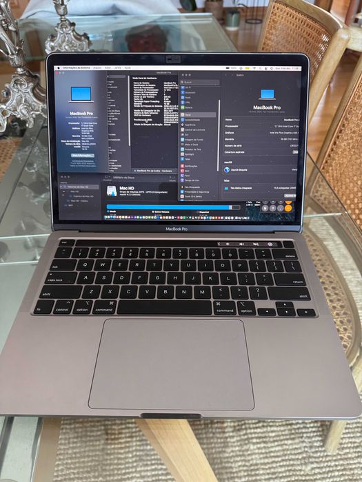 Macbook Pro intel i7 1,7Ghz - 16Gb RAM - 512Gb SSD HD - model A2251