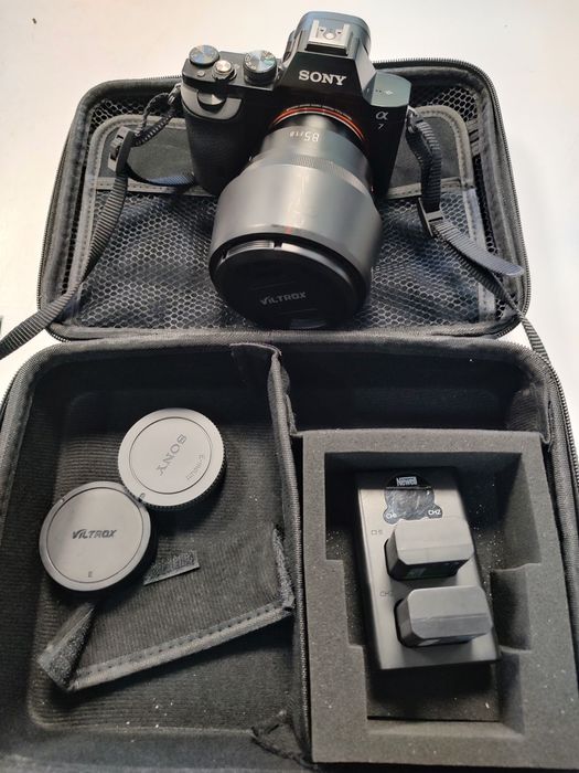 Sony Alpha A7 ilce 7 z obiektywem Viltrox 85/1.8  Lumik Zduńska Wola