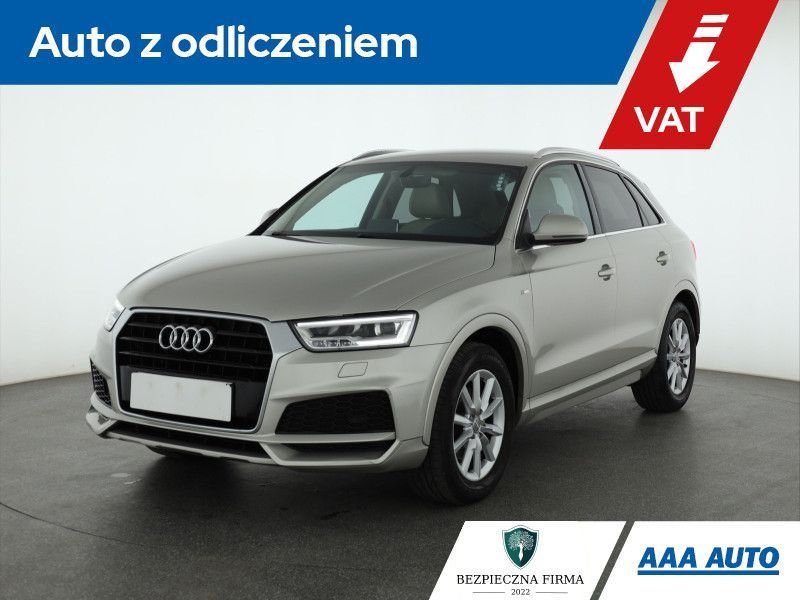 Audi Q3 1.4 TFSI S line , Salon Polska, GAZ, Automat, VAT 23%, Skóra, Navi,