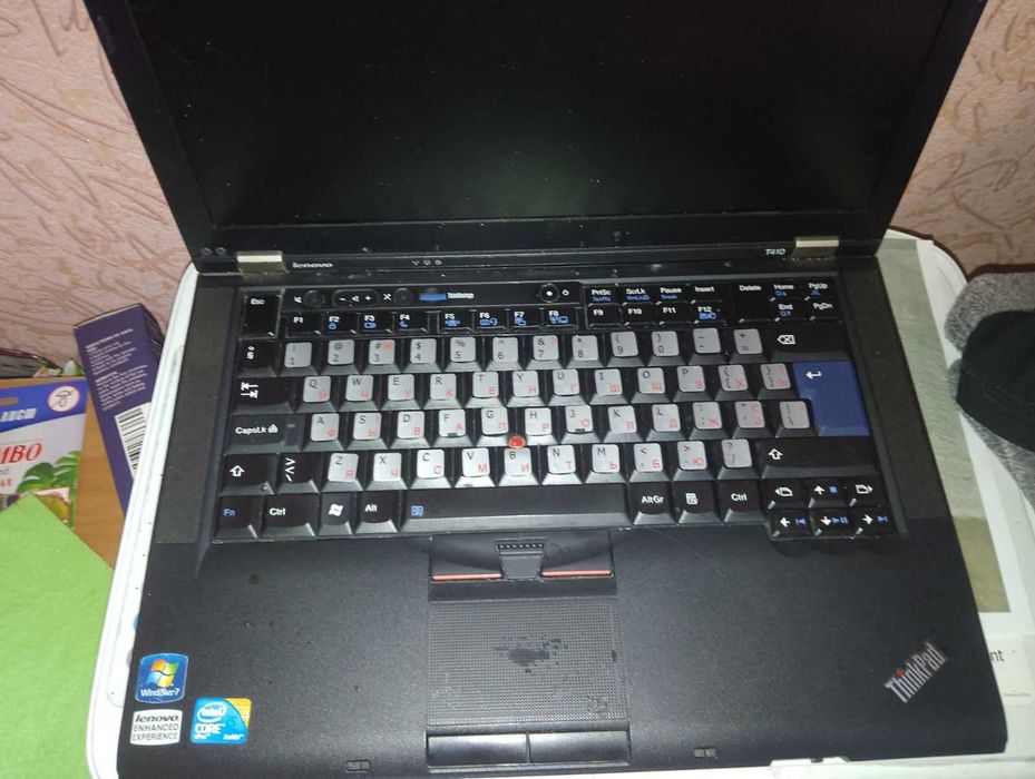 Ноутбук Lenovo T410 Intel(R) Core(TM) i5 CPU M 520 SSD 64Gb