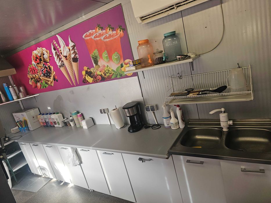 Sprzedam Biznes Lodziarnie Stargard ,Kontener Gastronomiczny