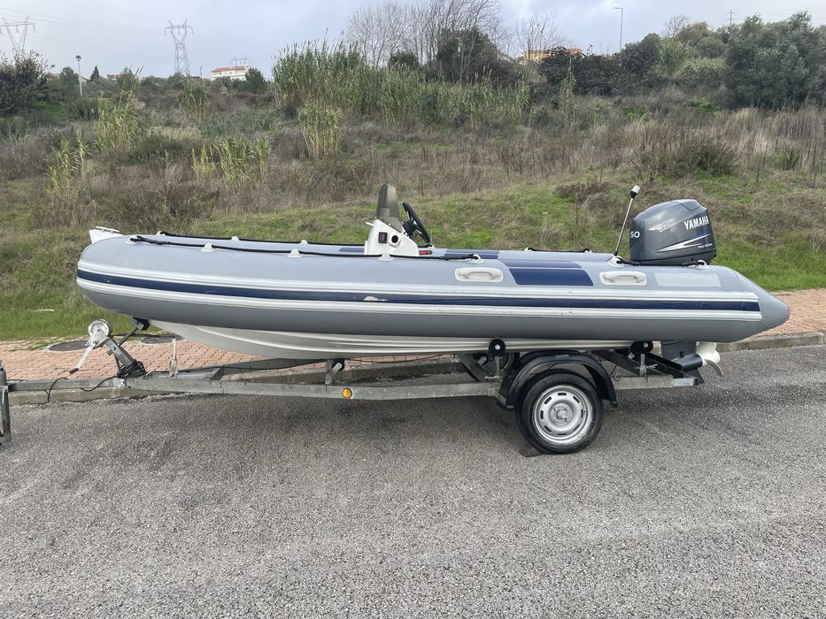 Semi rigido Barcoeste 450 Open + Yamaha F50 EFI em bom estado