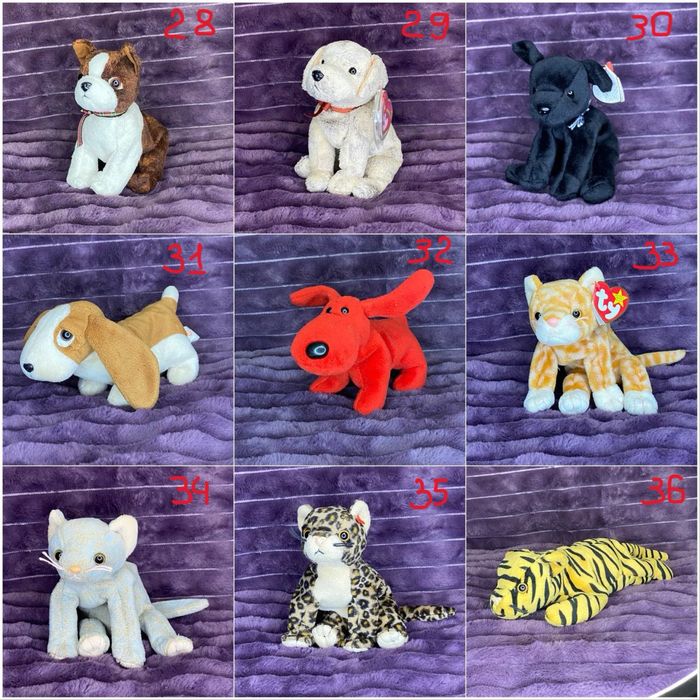 Іграшки TY Beanie Babies