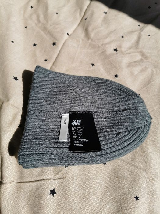 NOWA Czapka zimowa HM 104-122, 3-7 lat ciemnozielona