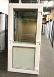 Drzwi PCV 90x200 białe Ciepłe  jak ALUMINIOWE szybka Dostawa cała Pol.