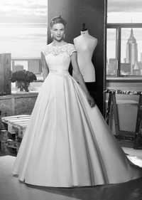 Piękna suknia ślubna Gala Olivia - kieszenie