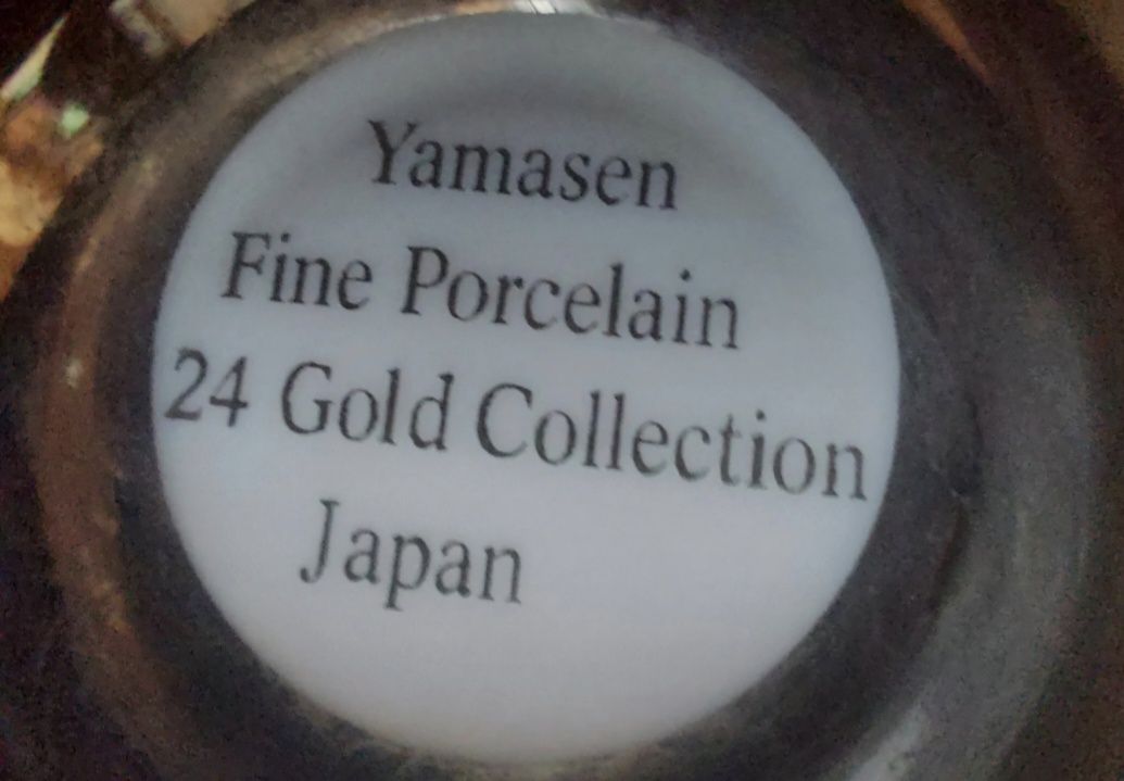 Yamasen porcelana japońska 6x filiżanka ze spodkiem