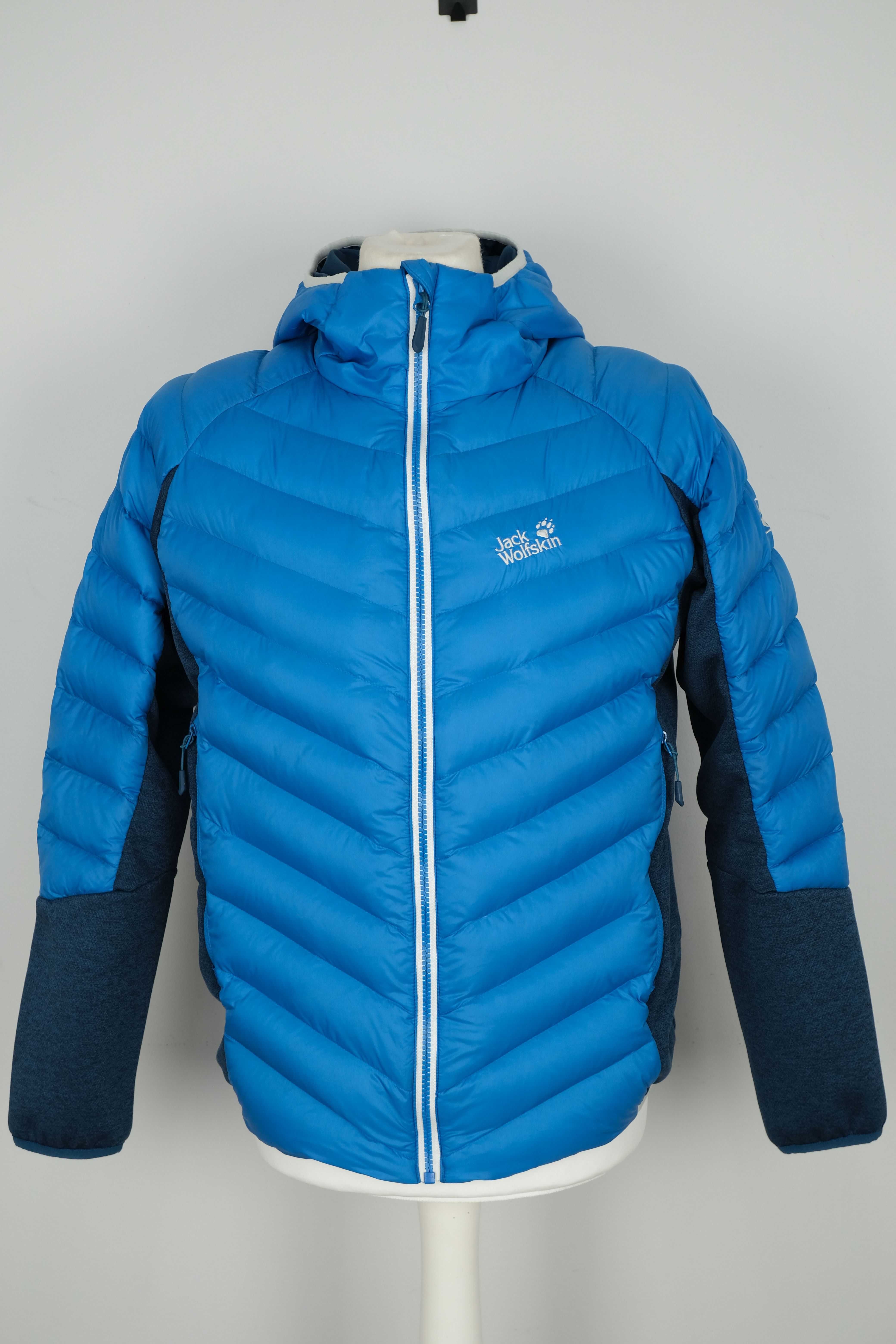 Jack Wolfskin stormlock hybryda puchowa pikowana r M