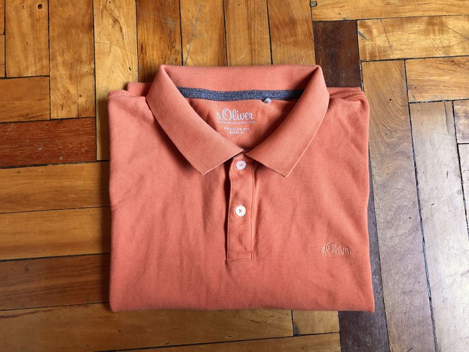 Классная мужская футболка поло s.Oliver Regular Fit оригинал