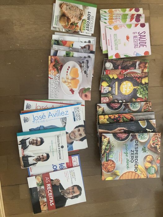 48 Livros de culinária