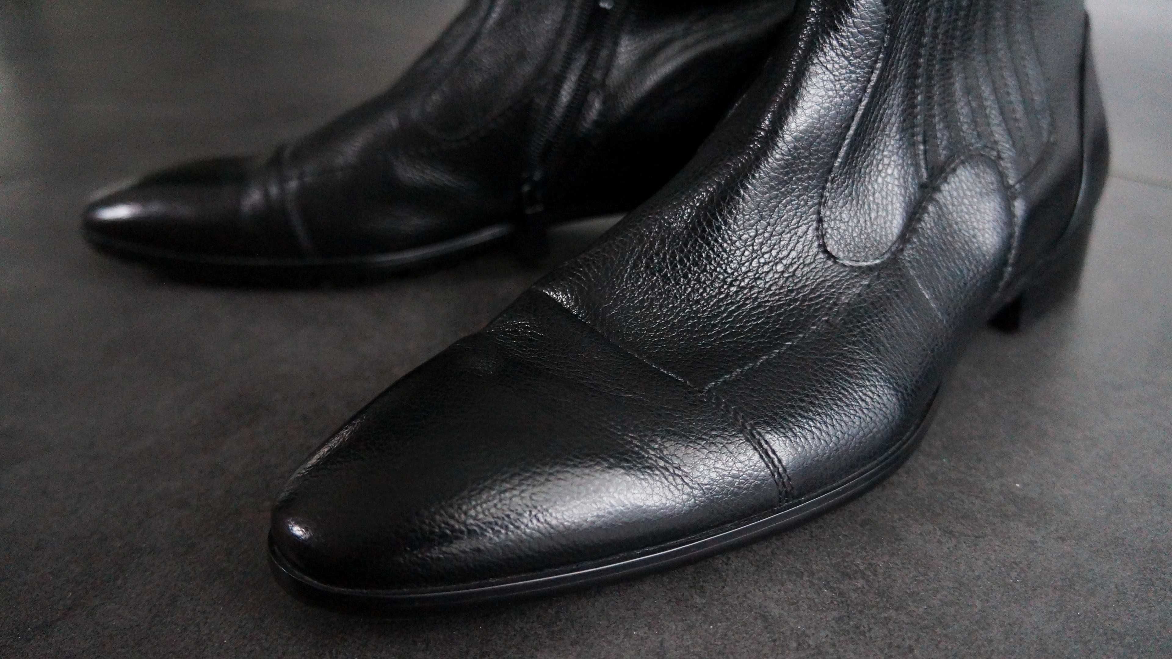 Włoskie Buty skórzane * Alfio Raldo * NOWE rozmiar 42 wkładka 30cm