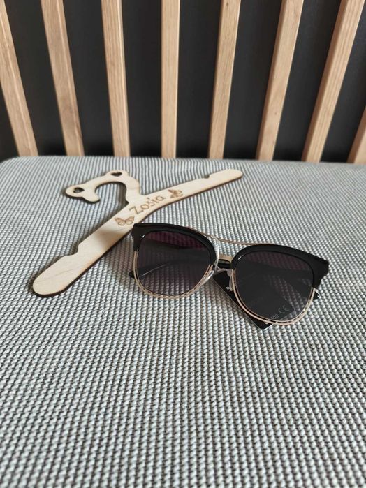 Ciemne damskie nowe modne okulary przeciwsłoneczne nr11