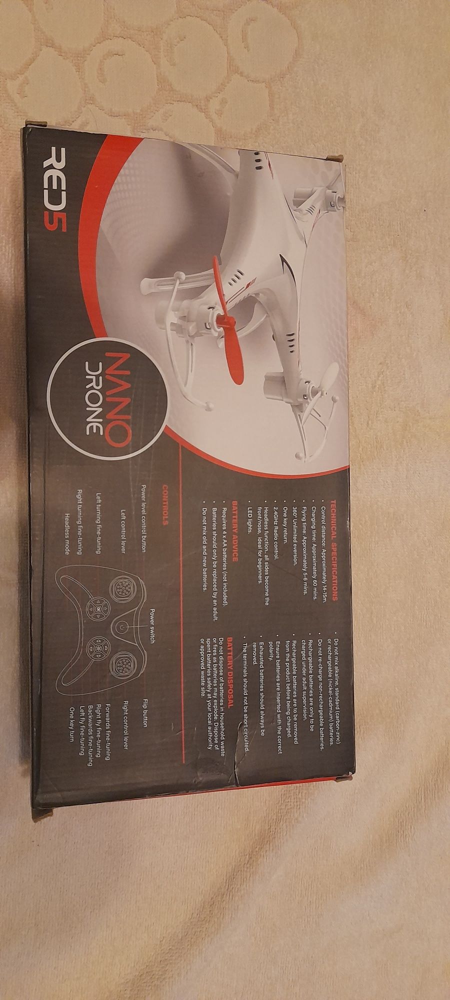 Nano drone red 5
