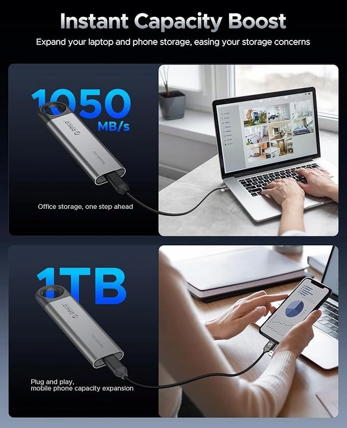 Dysk zewnętrzny SSD Orico c10 512GB
