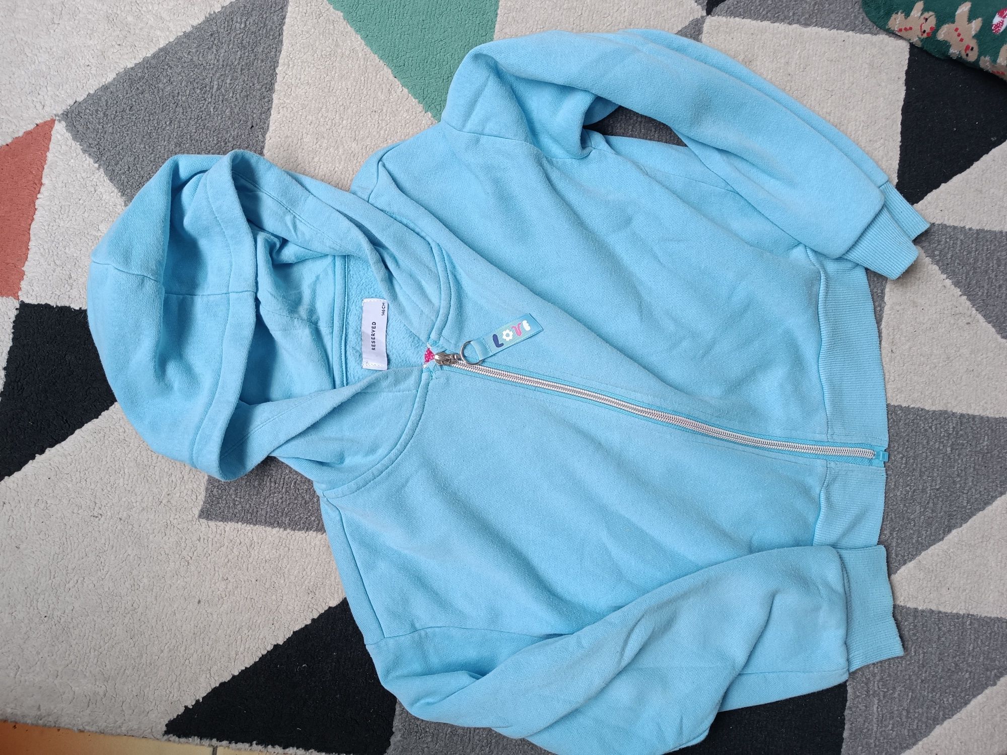 Ocieplana bluza z kapturem