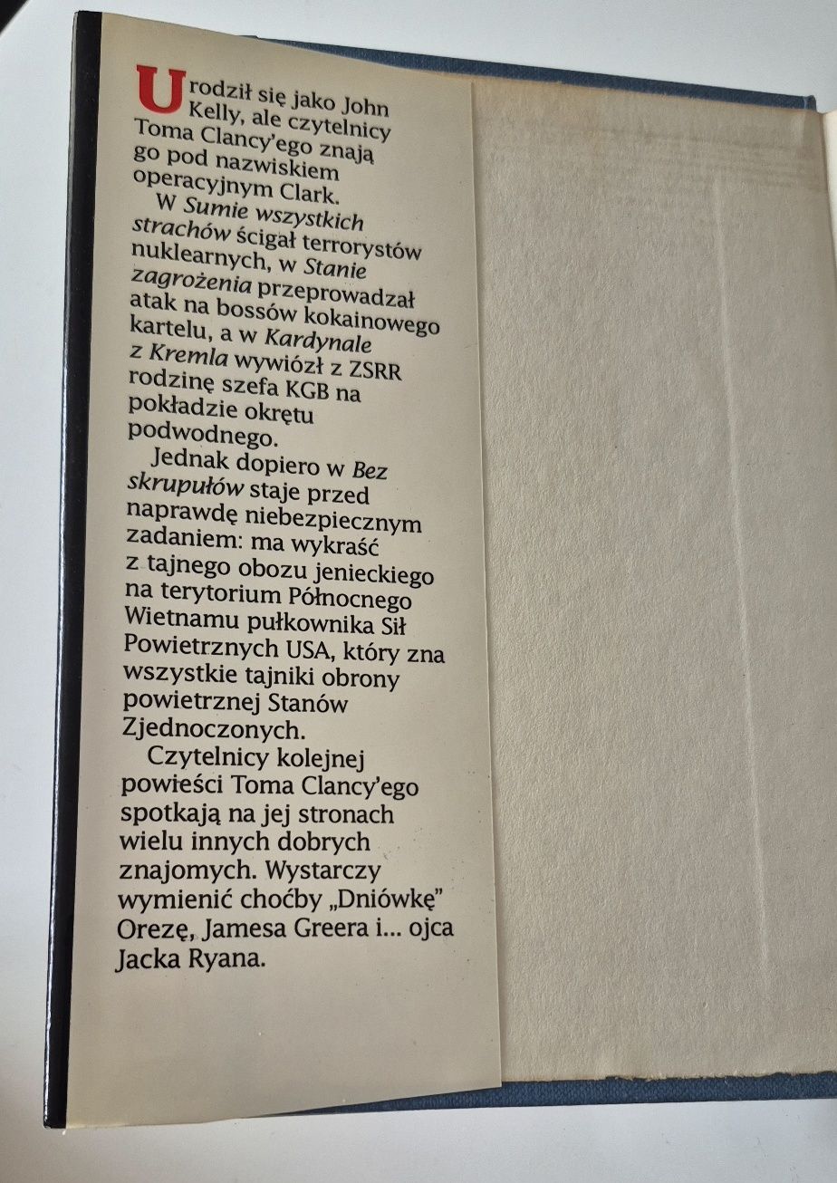 Bez skrupułów Tom Clancy