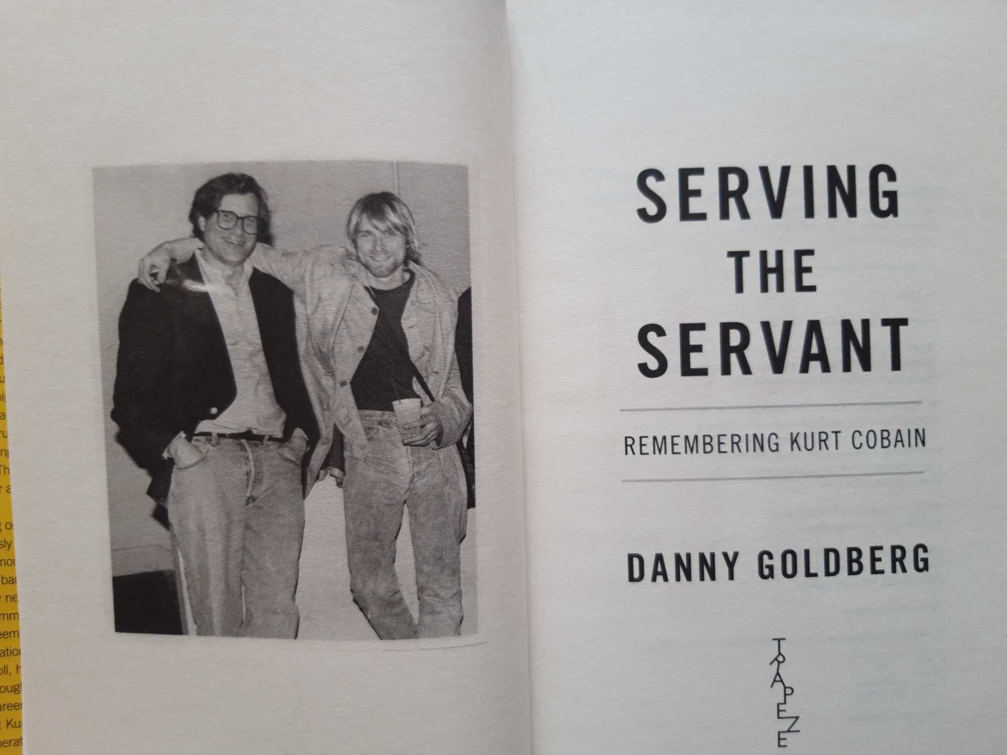 Livro "Serving The Servant" de Danny Goldberg - Artigo NOVO