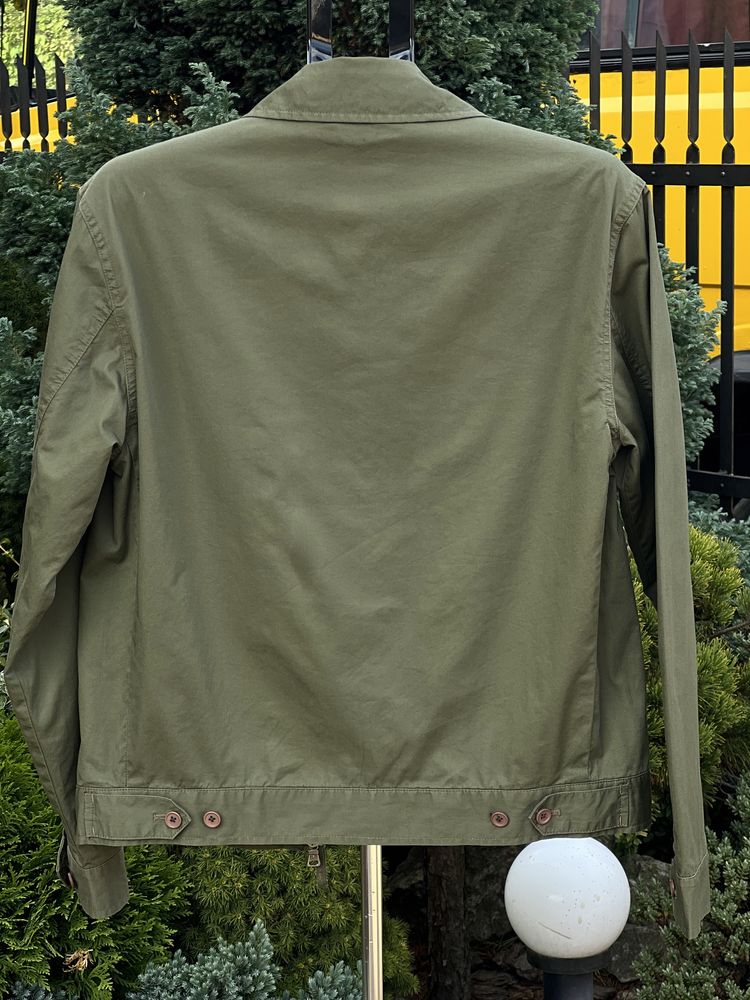 Polo jeans ralph lauren стильна куртка вітровка 100% бавовна хакі