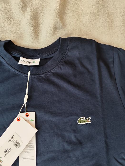 Koszulka męska T-shirt męski Lacoste granatowy nowy L, XL,XXL, 3XL